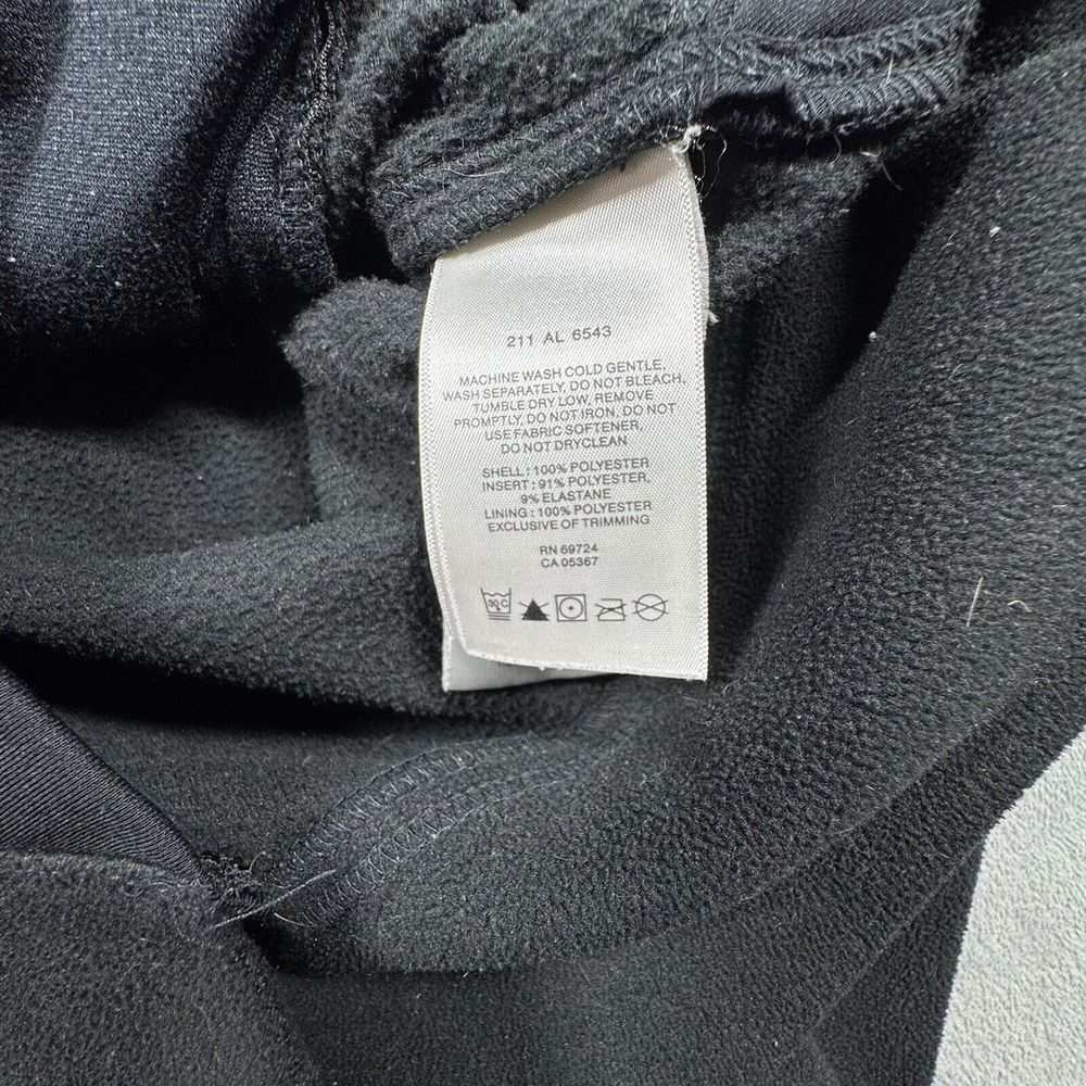 Columbia Fleece Jacket Hooded Full Zip Womens S Black‎ Hooded Thumb Holster - Picture 11 of 12